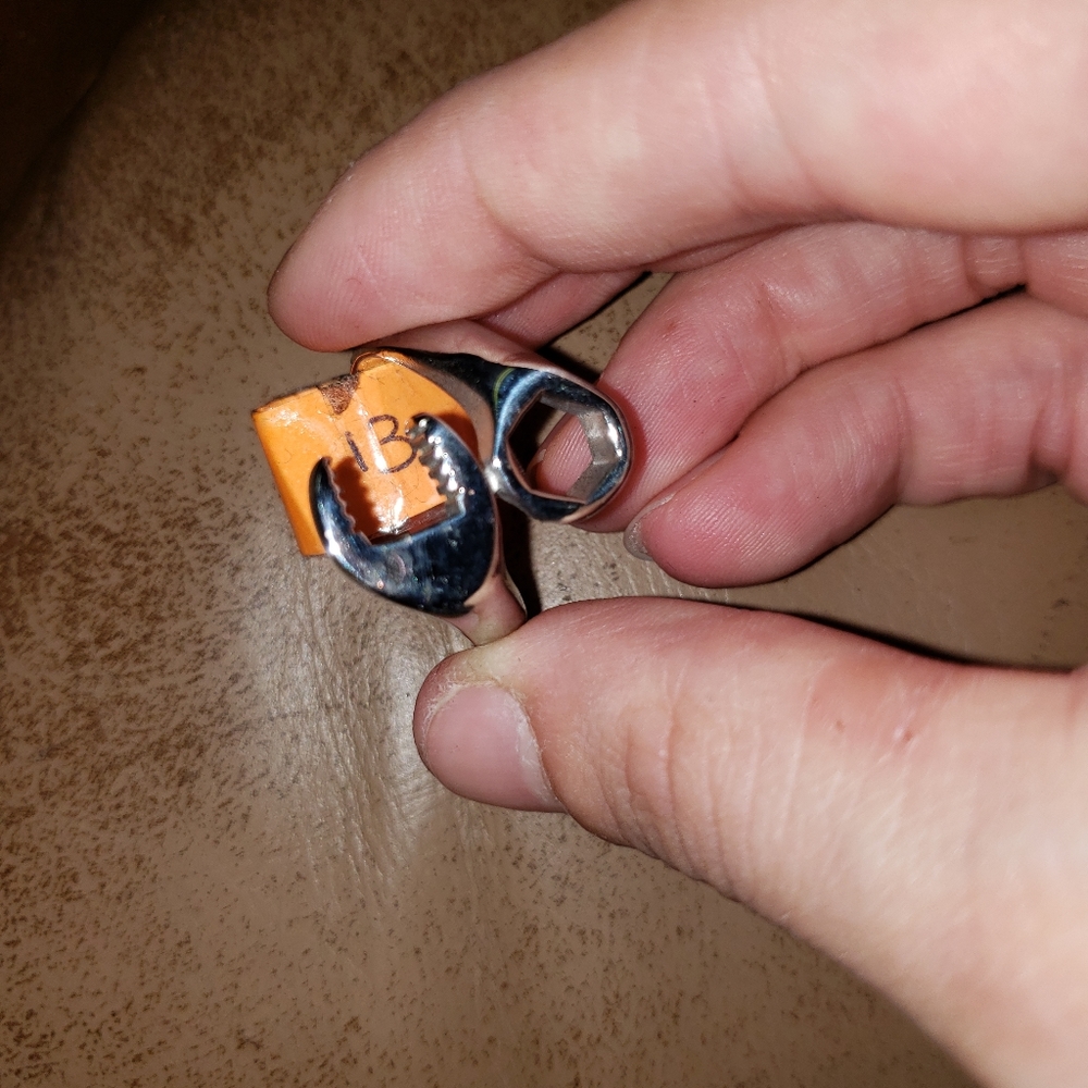 Stainless steel wrench ring